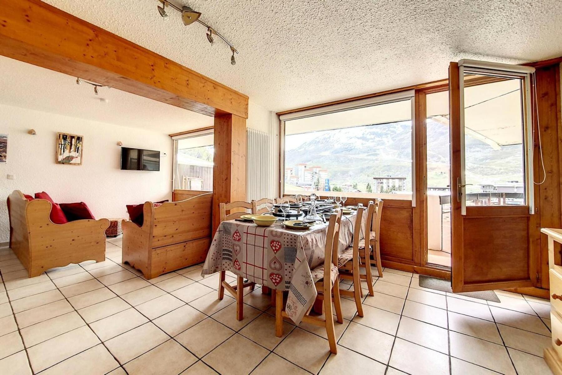 סן-מרטין-דה-בלוויל Residence Aravis - Appartement Spacieux - Skis Aux Pieds - Balcon Vue Station Mae-0244 מראה חיצוני תמונה